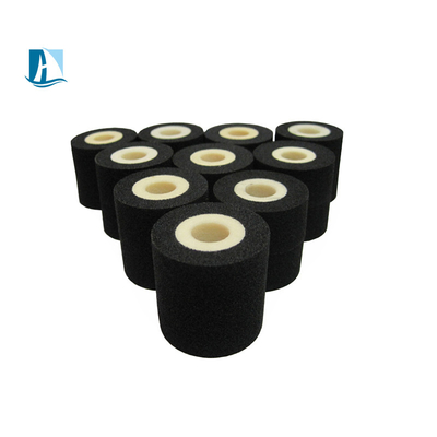 Сухой чернильный ролик цвет 40 * 40 мм для кодировщика MY-380 Solid Ink Roll Sealer Hot Ink Roll