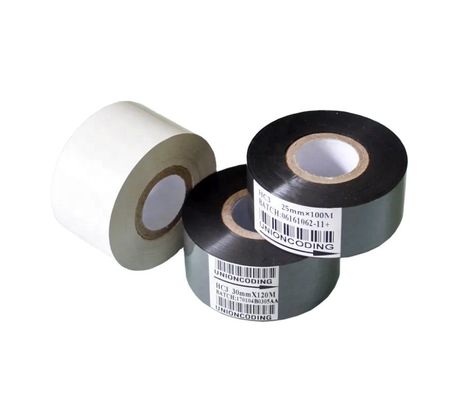 25мм*100м Белый ПЭТ горячая фольга штамповки Книга в жесткой обложке для даты принтер лента FC3 SCF900