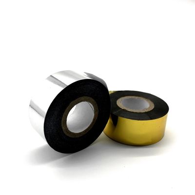 Цветный принтер совместимая горячая штамповка фольга покрытие машины для упаковки пищевых продуктов 30 * 100 м черный