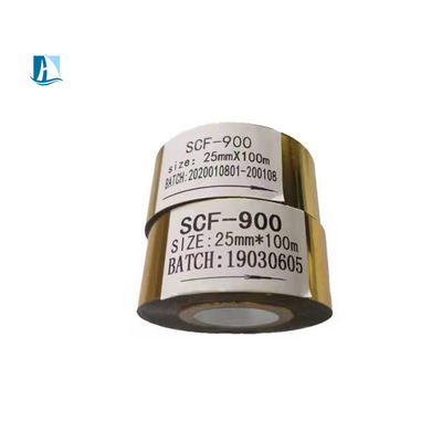 Устойчивая печать с пленкой ПЭТ 55 мм * 100 м SCF900 специальность парфюмерной машины