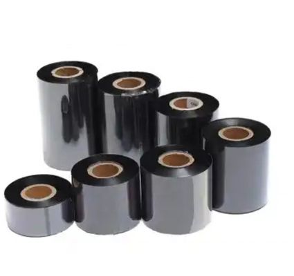 Круглое рукописное печатное ленточки восковая смола термотрансферные ленты 110мм*300м Ttr