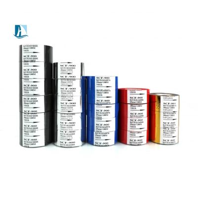 Лента для цветного принтера с горячим штампованием Применимое оборудование Черное/Красное/Зеленое/Синее/Золотое