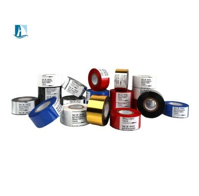 Лента для цветного принтера с горячим штампованием Применимое оборудование Черное/Красное/Зеленое/Синее/Золотое