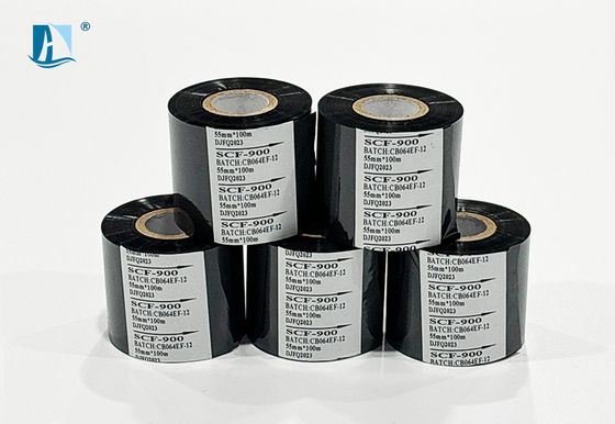 Принтер лента горячая штамповая фольга 30 мм * 100 м Дата печать Черный Красный Желтый Синий Белый Зеленый Цвет