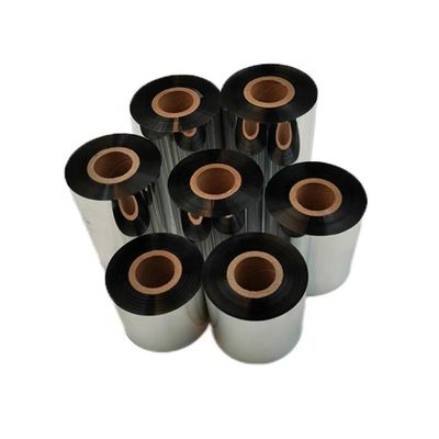 Термовосковая смоловая лента для принтеров штрих-кодов в вариантах черный/красный/зеленый/синий/золотой