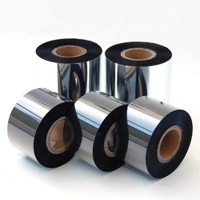 Термовосковая смоловая лента для принтеров штрих-кодов в вариантах черный/красный/зеленый/синий/золотой