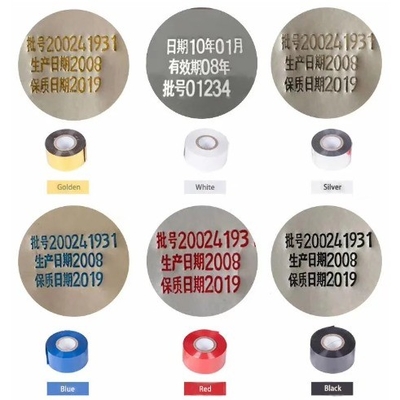 SCF 900 Black Hot Stamping Foil Ribbon 30*100 для машины кодирования даты DY-8 HP241 HP241B