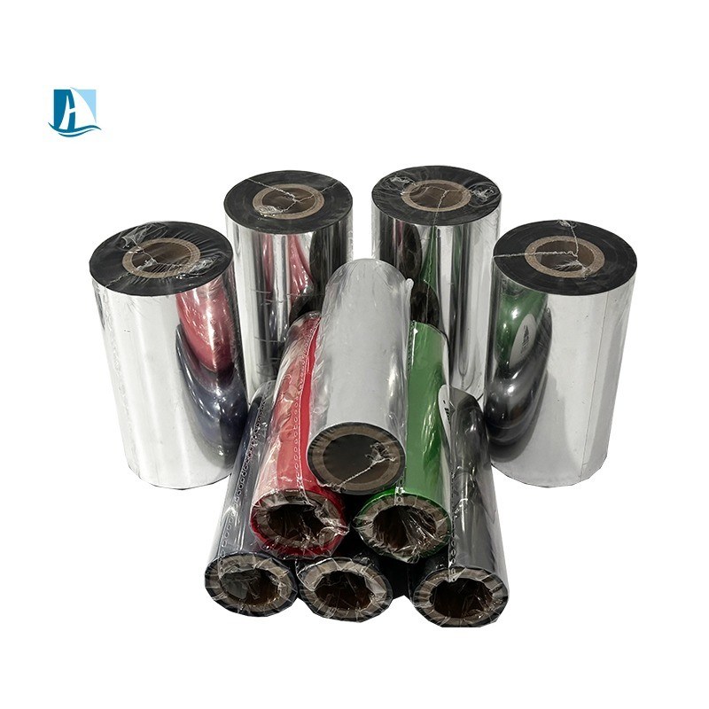 Совместимая 2024 Термотрансферная лента Jumbo Rolls Медный принтер для писем Совместимая